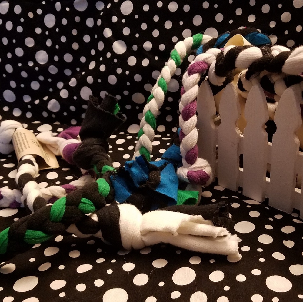 Upcycled Dog Rope Toys